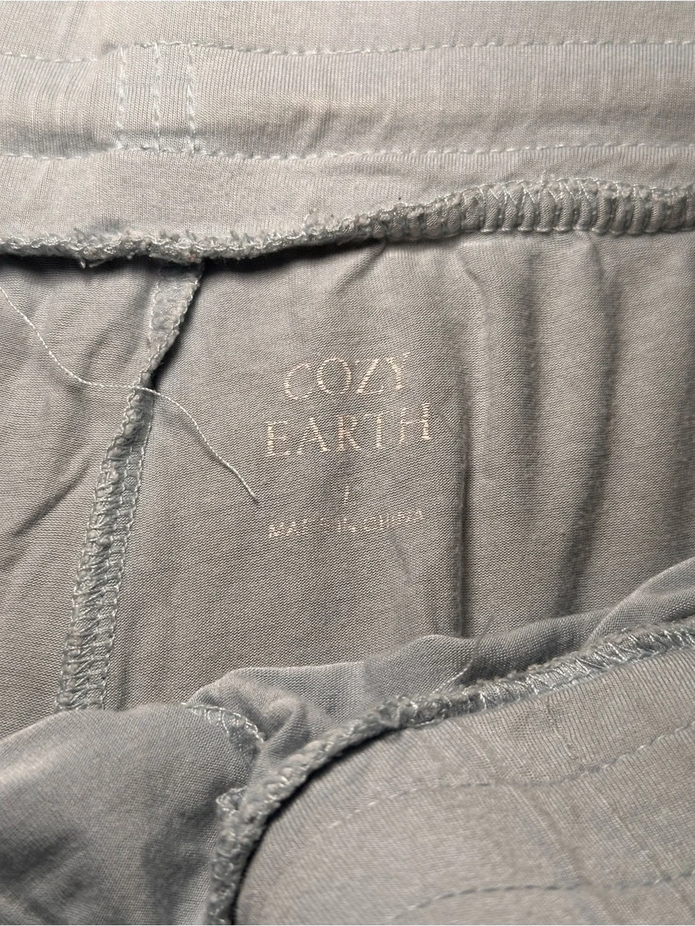 Cozy Earth Women's Light Blue Long Sleeve Pajama Set